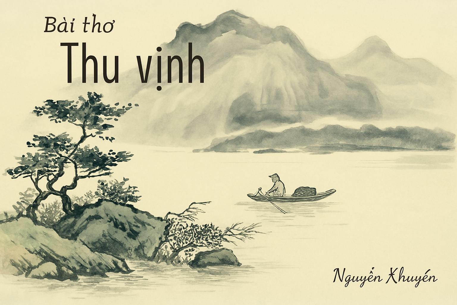 Đề số 3 - Thơ N&ocirc;m Đường luật