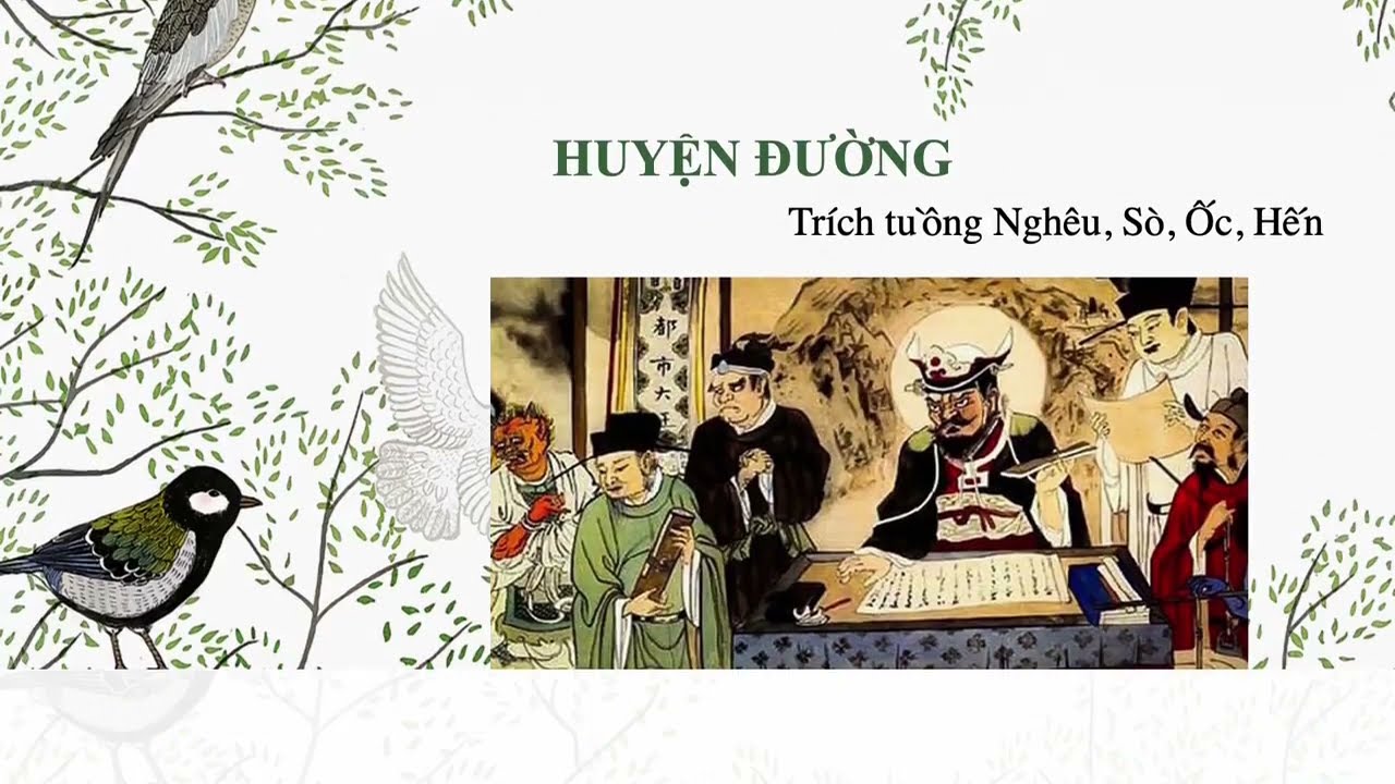 Huyện đường (Tr&iacute;ch tuồng Ngh&ecirc;u, S&ograve;, Ốc, Hến)