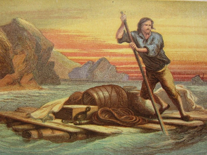 Đề số 1 - Những ng&agrave;y đầu ti&ecirc;n tr&ecirc;n đảo (ROBINSON CRUSOE)